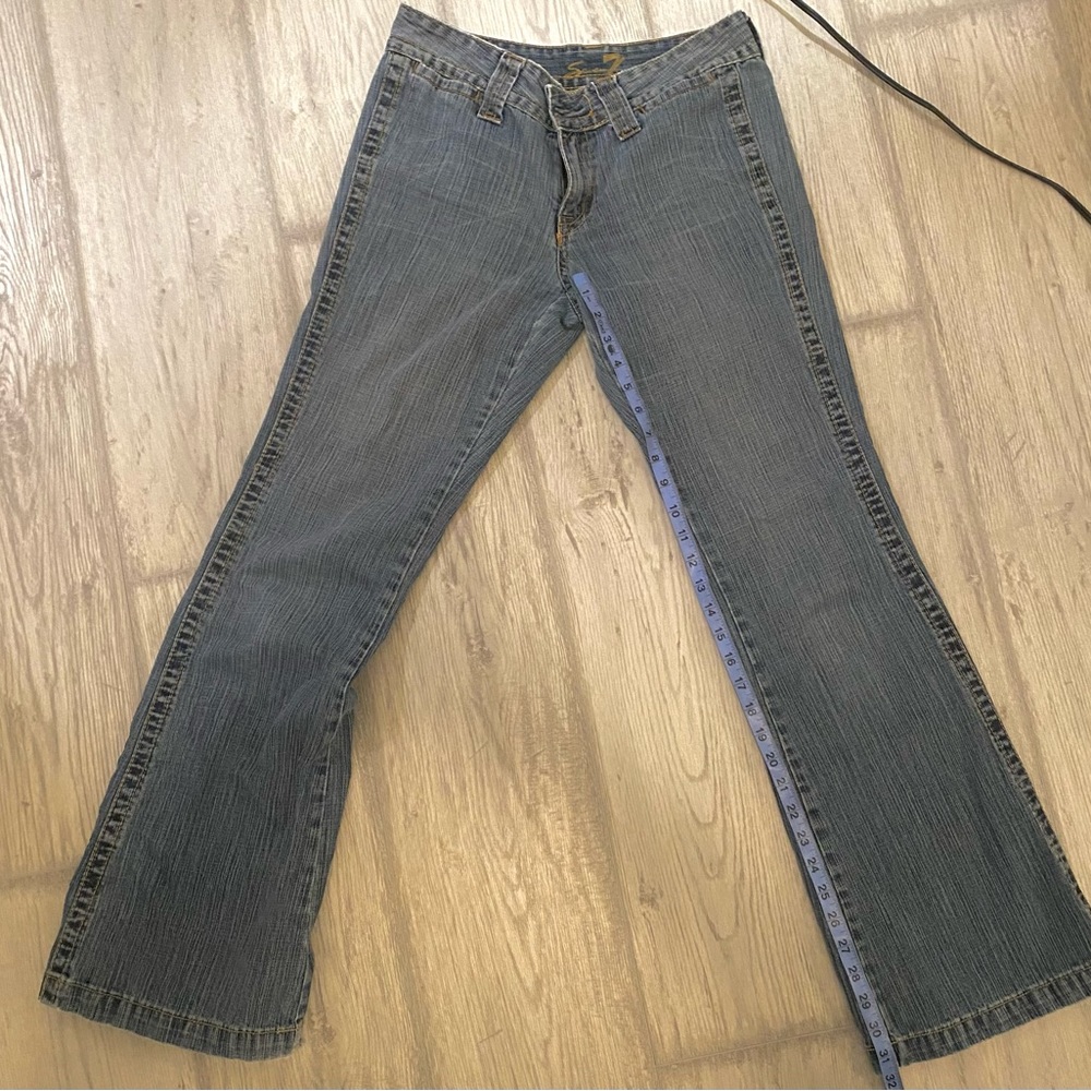 Extremely flattering 7 For All Mankind, 90-2000s bootcut vintage jeans!☎️